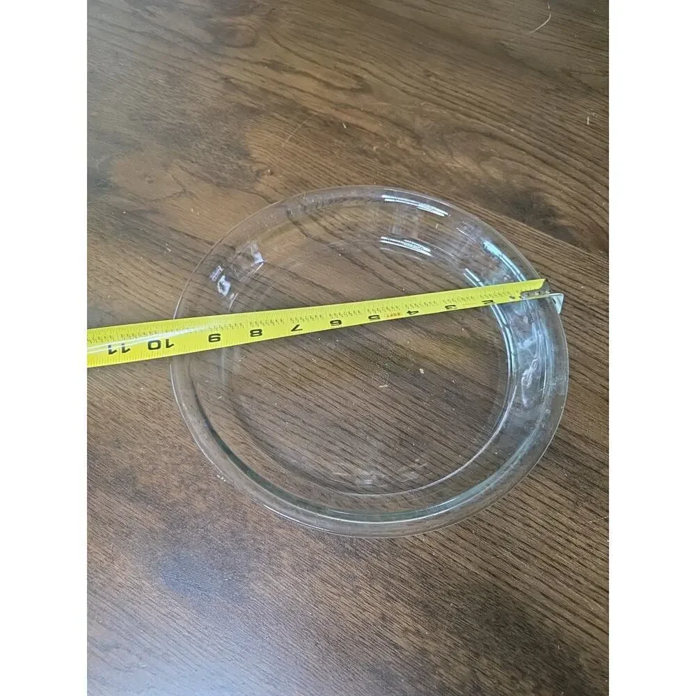 Vintage Fire King Anchor Hocking Pie Plate‎ Pie Pan 460 Clear Glass 9